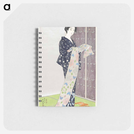 アートメモ帳-Young Woman in a Summer Kimono
 - 橋口 五葉 Memo.