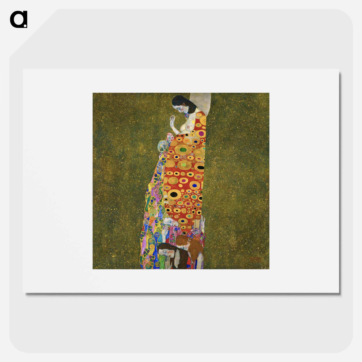 Portrait of Helene Klimt - Gustav Klimt Poster.