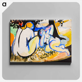 アートパネル-Nudes - ヘンリー ライマン サイエン Canvas.
