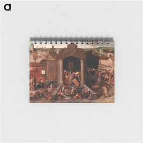 アートメモ帳-Christ Expels the Peddlers from the Temple
 - ヒエロニムス ボス Memo.