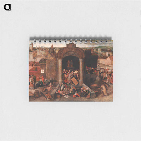 アートメモ帳-Christ Expels the Peddlers from the Temple
 - ヒエロニムス ボス Memo.