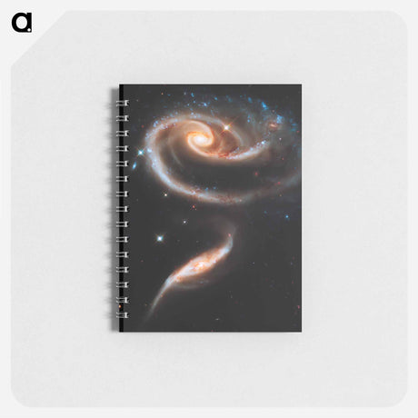 アートメモ帳-Rose of Galaxies
 - ハッブル画像 Memo.