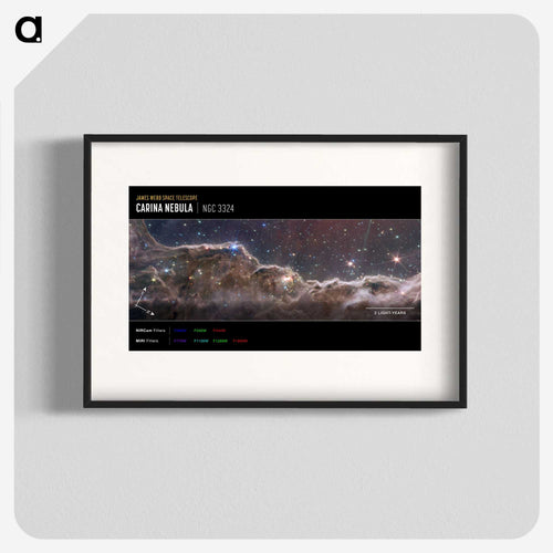 Cosmic Cliffs
 - ジェームズ ウェッブ宇宙望遠鏡 Poster.