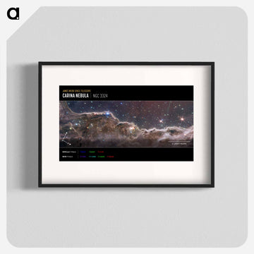 Cosmic Cliffs
 - ジェームズ ウェッブ宇宙望遠鏡 Poster.