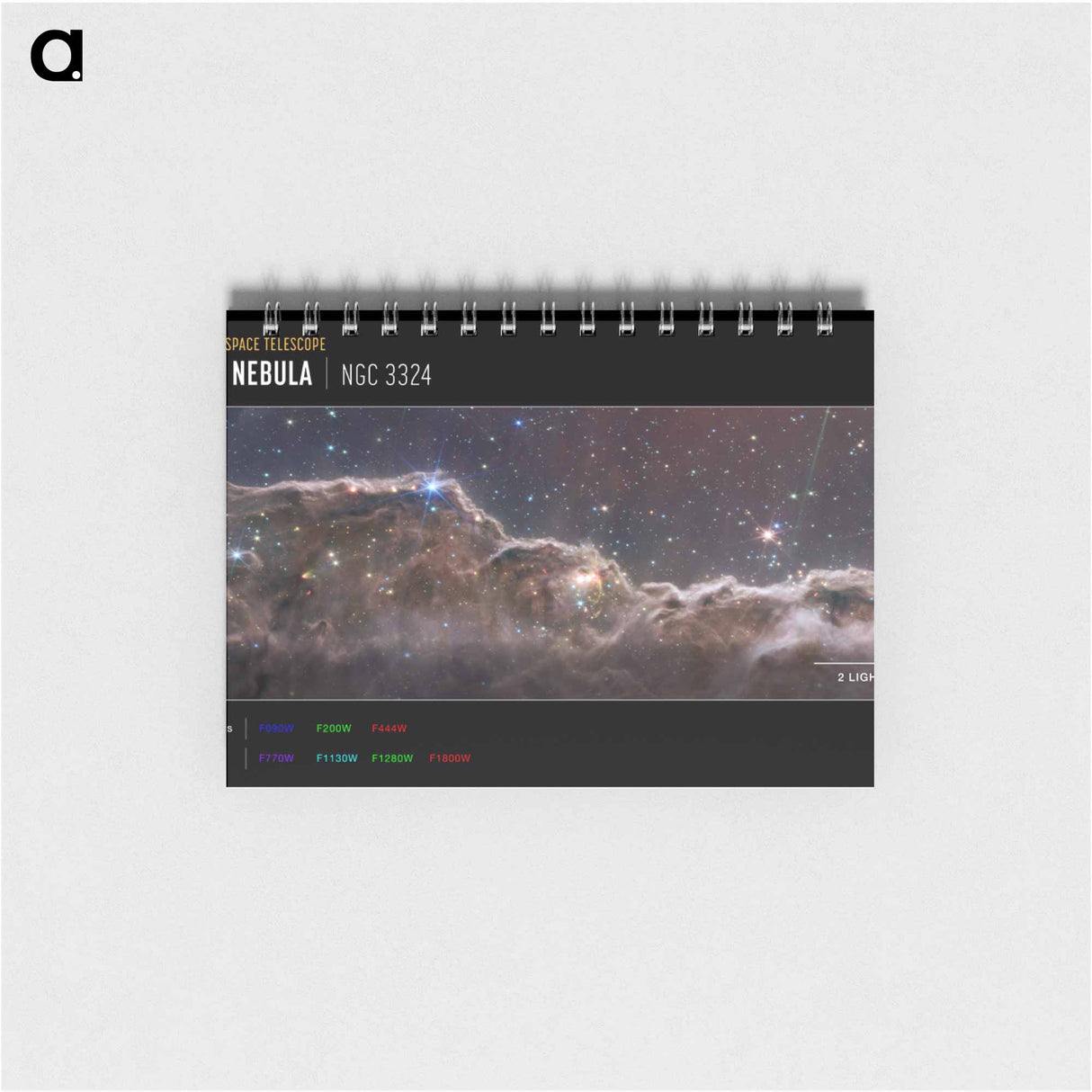 アートメモ帳-Cosmic Cliffs
 - ジェームズ ウェッブ宇宙望遠鏡 Memo.