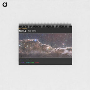 アートメモ帳-Cosmic Cliffs
 - ジェームズ ウェッブ宇宙望遠鏡 Memo.