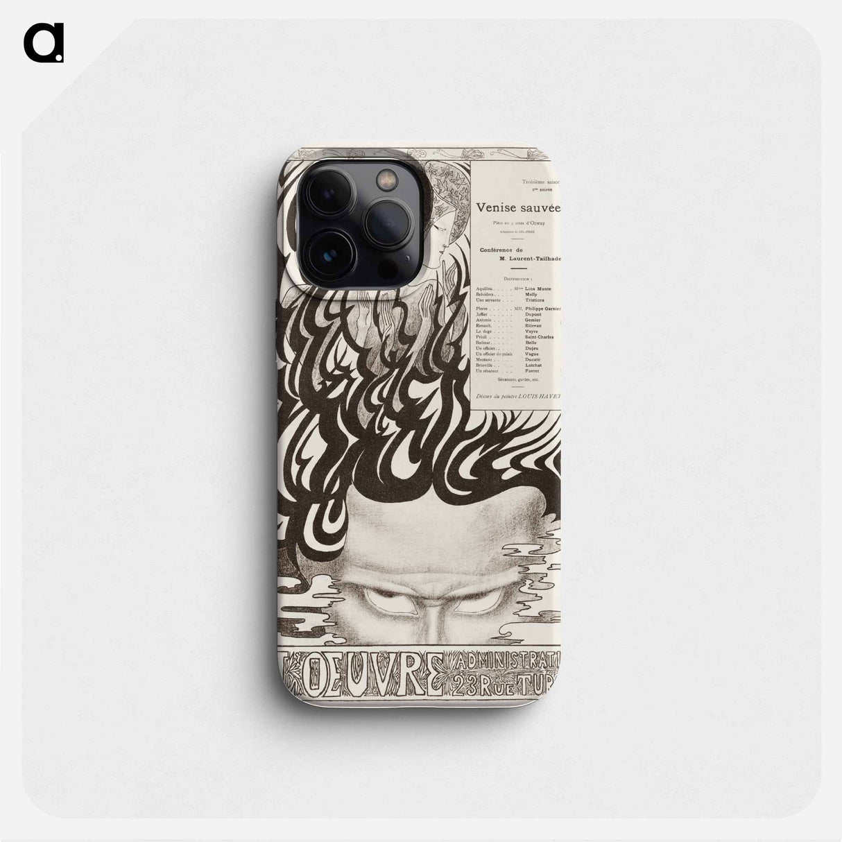 Venice sauvée - Yann Toorop Phone Case.