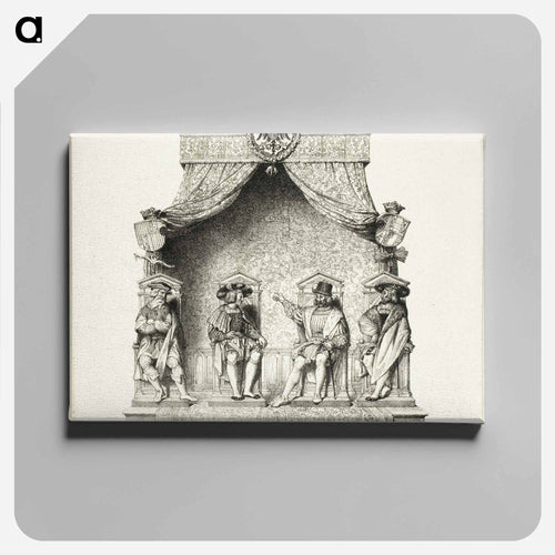 The Four Magistrates of Besançon
 - ジャン オーギュスト ドミニク アングル Canvas.