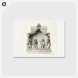 アートポストカード-The Four Magistrates of Besançon
 - ジャン オーギュスト ドミニク アングル Postcard.