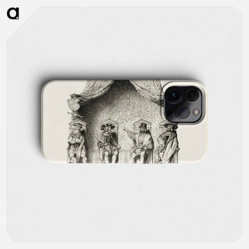 The Four Magistrates of Besançon
 - ジャン オーギュスト ドミニク アングル Phone Case.