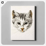 アートパネル-Sketch of a cat - ジャン ベルナール Canvas.