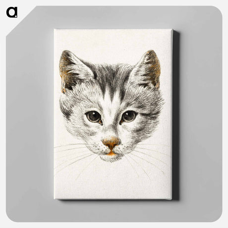 アートパネル-Sketch of a cat - ジャン ベルナール Canvas.