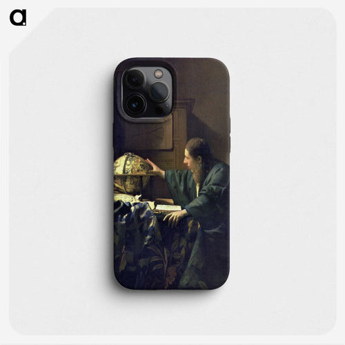 天文学者 - ヨハネス フェルメール Phone Case.