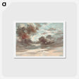アートポストカード-Cloud Study, Stormy Sunset
 - ジョン コンスタブル Postcard.