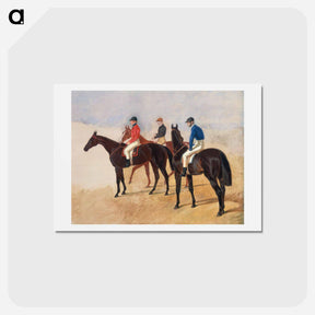 アートポストカード-Steeplechase
 - ジョン フレデリック ヘリング Postcard.