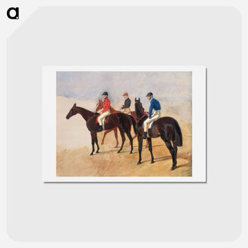 Steeplechase
 - ジョン フレデリック ヘリング Postcard.