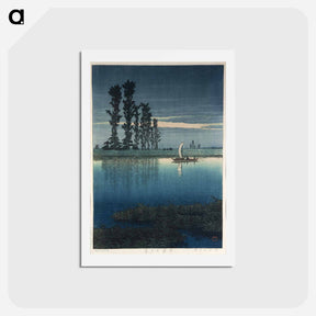 アートポストカード-Woodblock print - 川瀬 巴水 Postcard.
