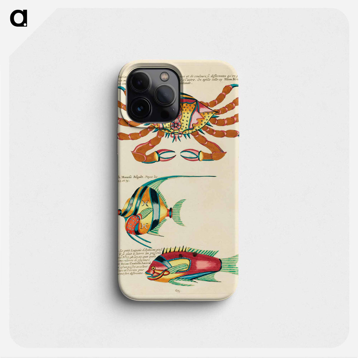 Indian and Pacific Ocean Creatures
 - ルイ ルナール Phone Case.