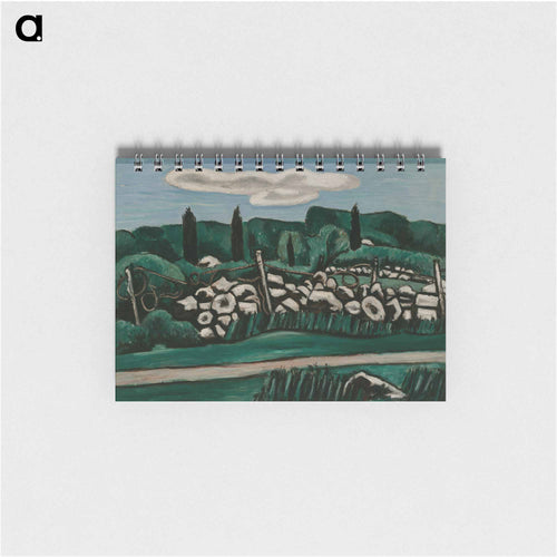 The Last Stone Walls, Dogtown - Marsden Hartley Memo.