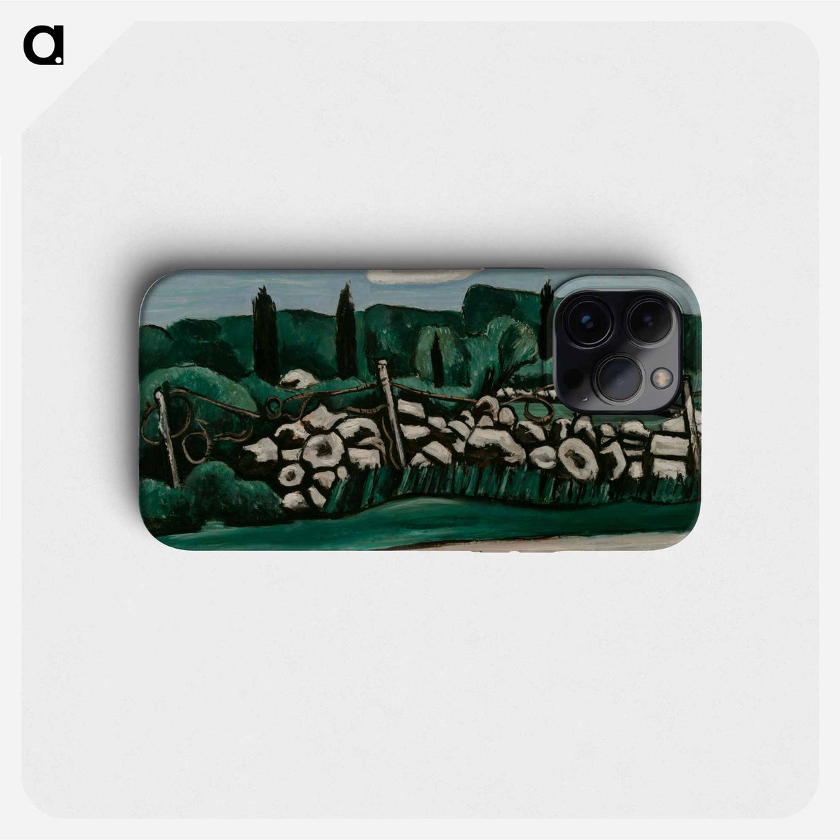 The Last Stone Walls, Dogtown - Marsden Hartley Phone Case.