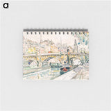 Tugboat at the Pont Neuf, Paris - ポール シニャック Memo.