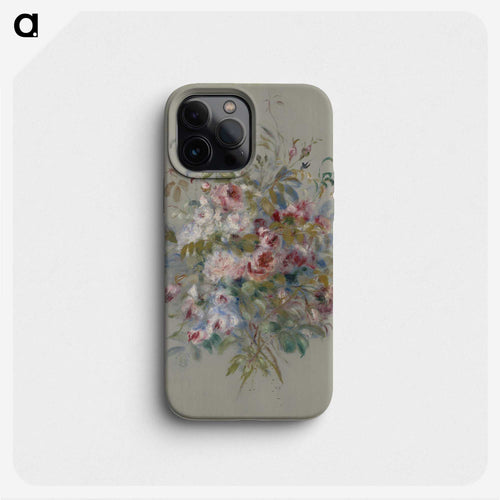 バラの花束 - ピエール オーギュスト ルノワール Phone Case.