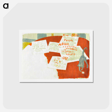 アートポストカード-Galerie Vollard Prints
 - ピエール ボナール Postcard.