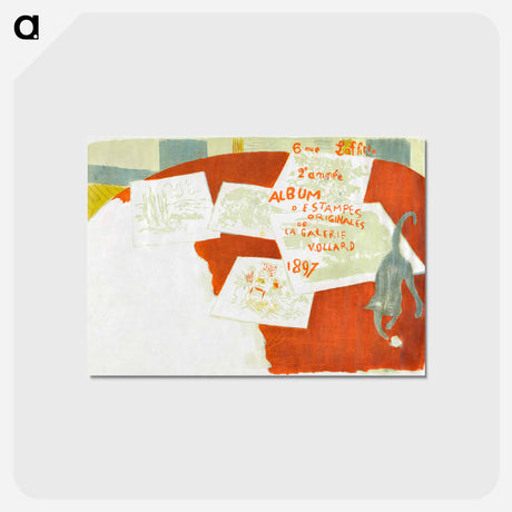 アートポストカード-Galerie Vollard Prints
 - ピエール ボナール Postcard.