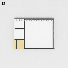 アートメモ帳-Composition with Blue, Red, Yellow, and Black - ピエト モンドリアン Memo.