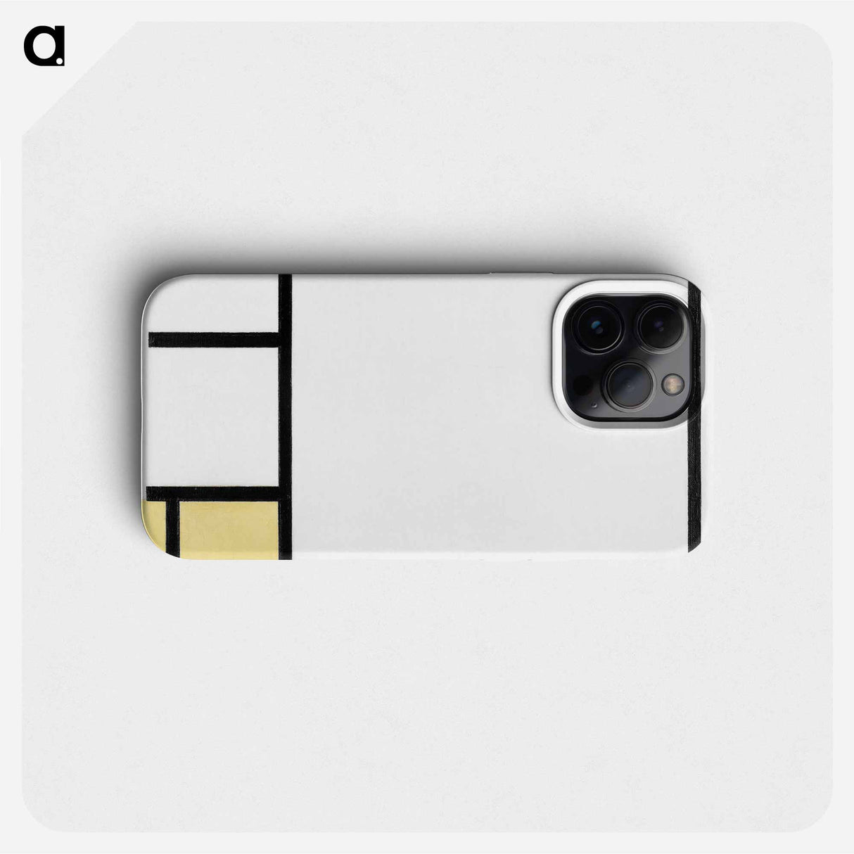 Composition with Blue, Red, Yellow, and Black - Piet Mondrian Phone Case.