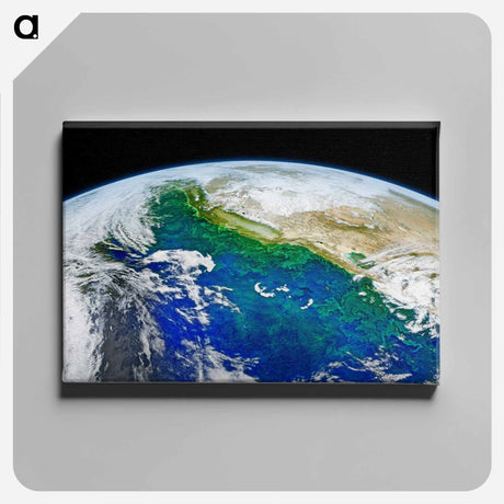 アートパネル-Earth from Space
 - 地球 Canvas.