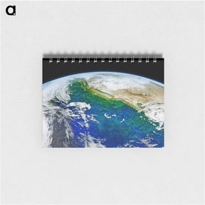アートメモ帳-Earth from Space
 - 地球 Memo.