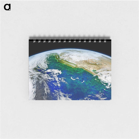 アートメモ帳-Earth from Space
 - 地球 Memo.