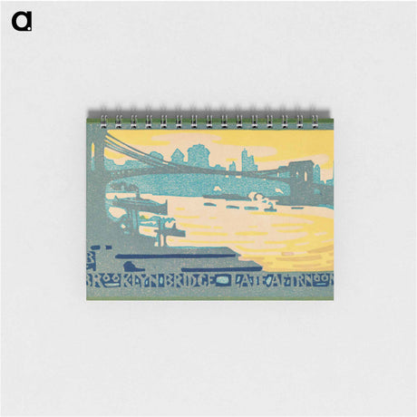 アートメモ帳-Brooklyn Bridge Late Afternoon
 - レイチェル ロビンソン エルマー Memo.
