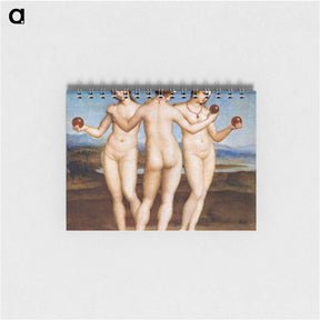 アートメモ帳-Raphael's Three Graces - ラファエロ サンティ Memo.