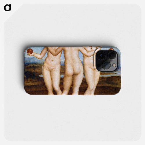 Raphael's Three Graces - ラファエロ サンティ Phone Case.