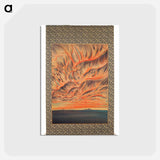 アートポストカード-Setting Sun of Sacramento Valley
 - セントルイス美術館 Postcard.