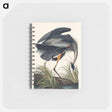 アートメモ帳-Great blue Heron from Birds of America
 - アメリカの鳥たち Memo.