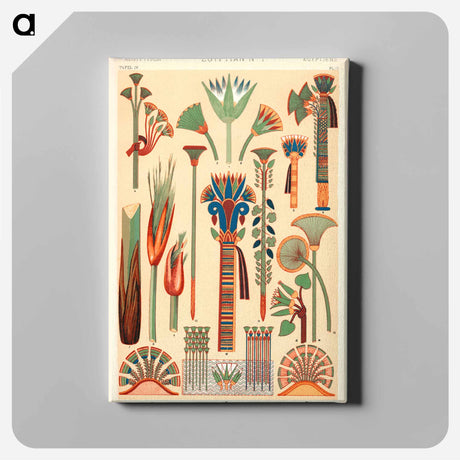 アートパネル-Ancient Egyptian Ornament
 - 装飾の文法 Canvas.