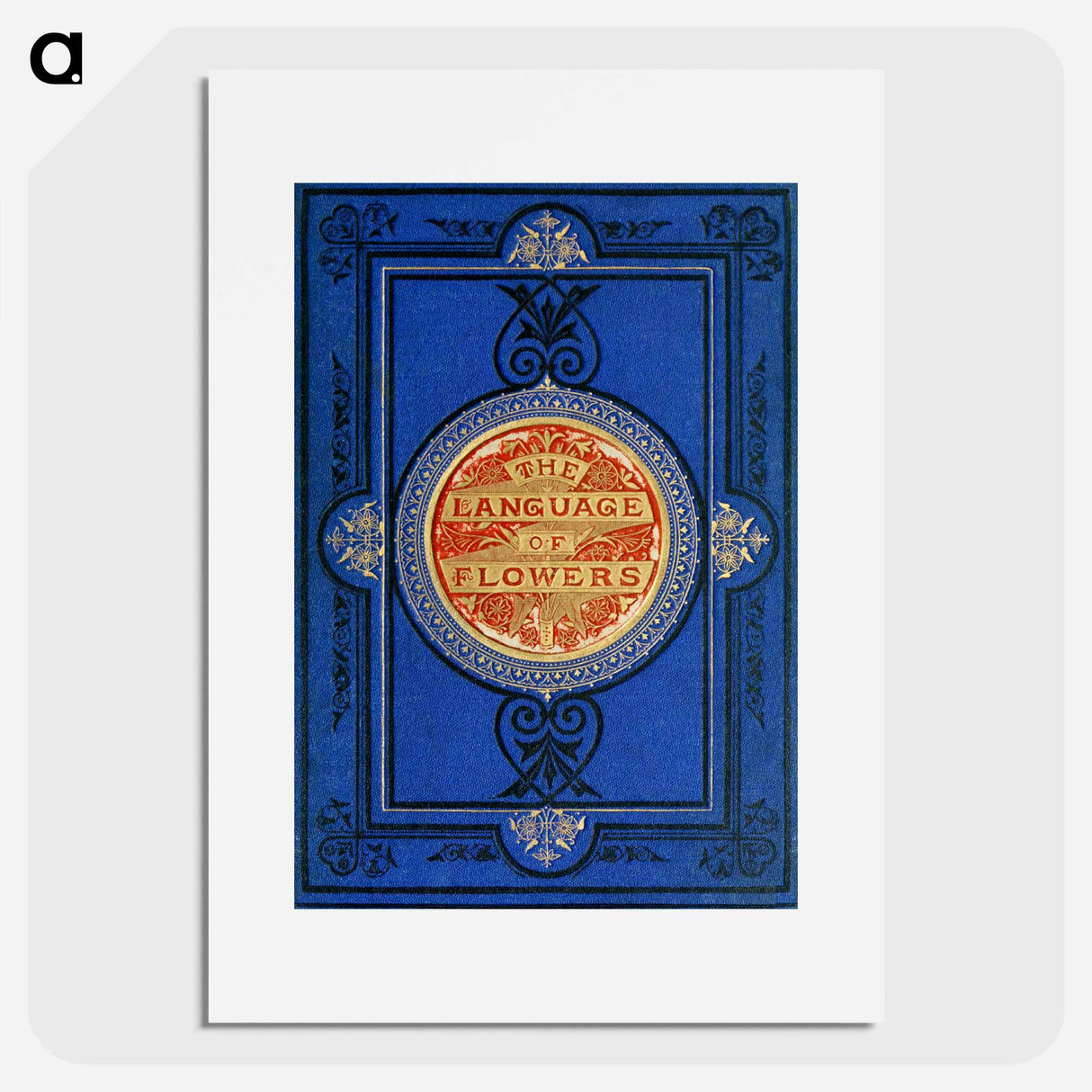 アートポスター-Floral Emblems of Thoughts, Feelings, and Sentiments
 - 花言葉 Poster.