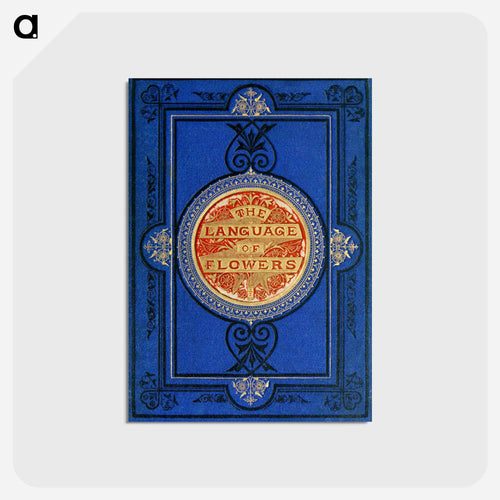 Floral Emblem of Thoughts, Feelings, and Sentiments
 - Flower Language Postcard.