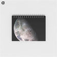 アートメモ帳-Moon - North Polar Mosaic
 - ムーン Memo.