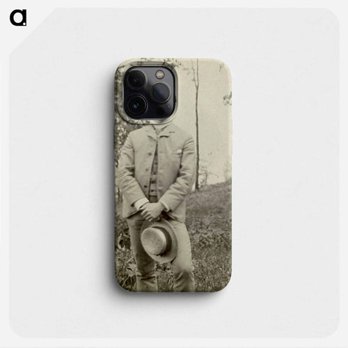 Photo of William Bliss Baker, taken ca.1880-1886. - ウィリアム ブリス ベイカー Phone Case.