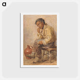 アートポストカード-A Black Boy - ウィリアム ヘンリー ハント Postcard.