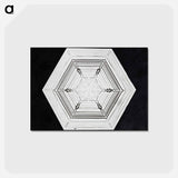 アートポストカード-Wilson Bentley's Snowflake 234 - ウィルソン ベントレー Postcard.