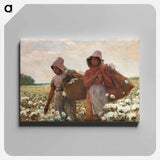 The Cotton Pickers - Winslow Homer Canvas.