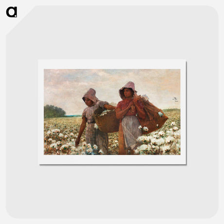 アートポストカード-The Cotton Pickers - ウィンスロー ホーマー Postcard.