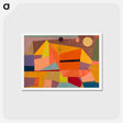 アートポストカード-Heitere Gebirgslandschaft (Joyful Mountain Landscape)
 - イェール大学アートギャラリー Postcard.