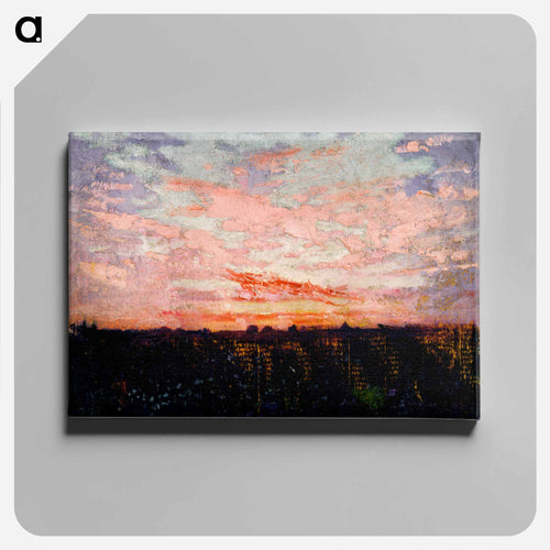 Sunrise or Sunset, study for book, Concealing Coloration in the Animal Kingdom - アボット ハンダーソン セイヤー Canvas.