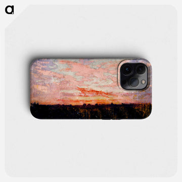 Sunrise or Sunset, study for book, Concealing Coloration in the Animal Kingdom - アボット ハンダーソン セイヤー Phone Case.